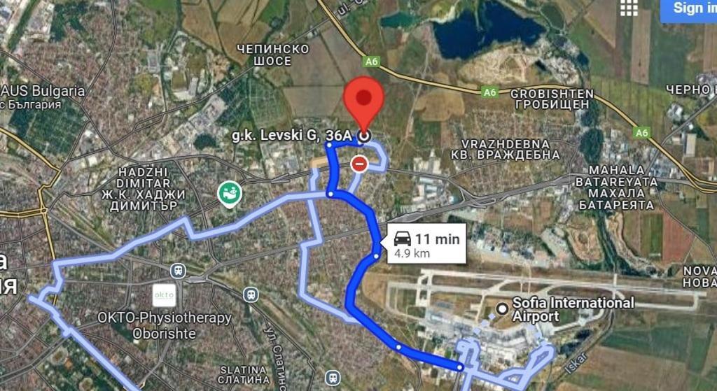 Levskig Studio 10 Min From Sofia Airport And City Centre Eksteriør bilde